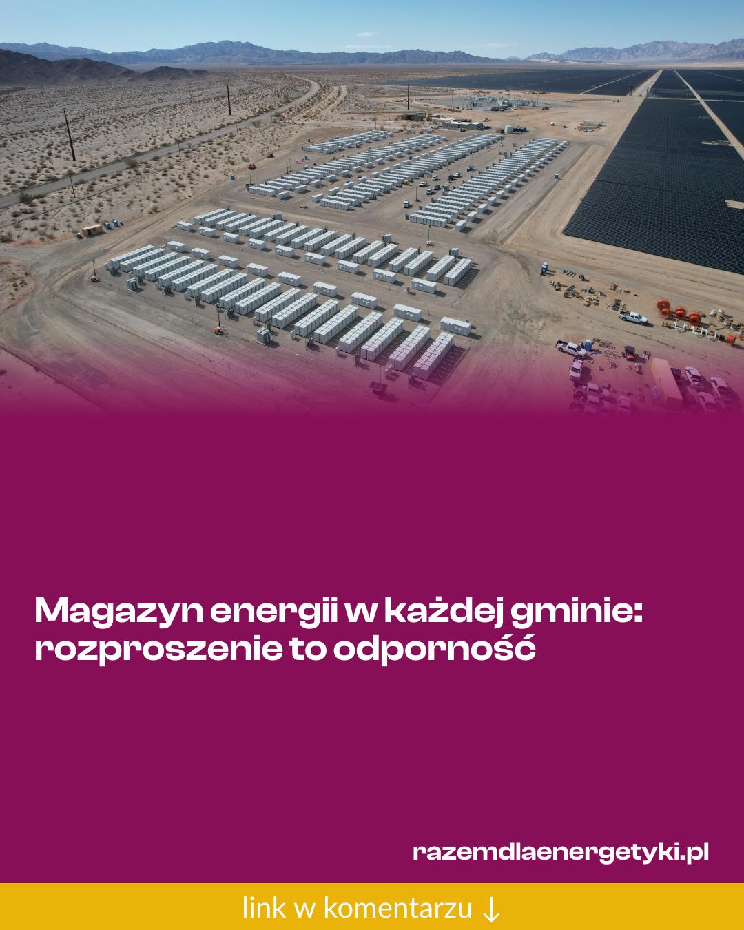 Grafika do udostępnienia: Magazyn energii w każdej gminie: rozproszenie to odporność