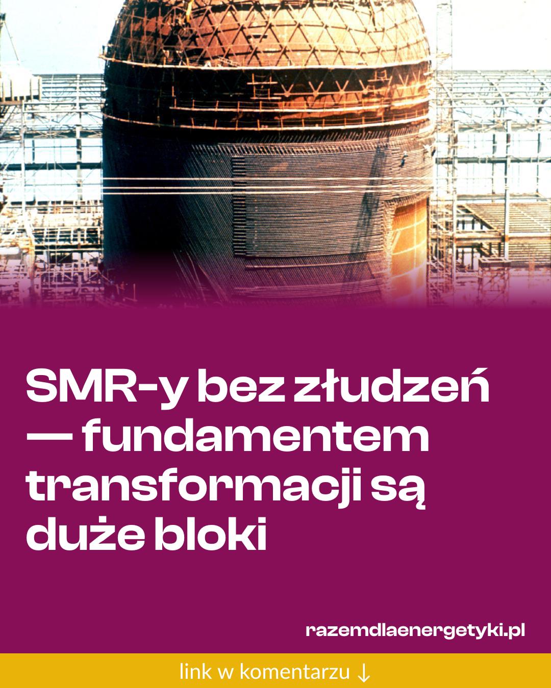 Grafika do udostępnienia: SMR-y bez złudzeń — fundamentem transformacji są duże bloki